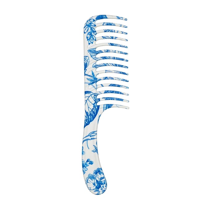Denman Deluxe D28 Wide Tooth Detangling Comb Blue Belle 1 st