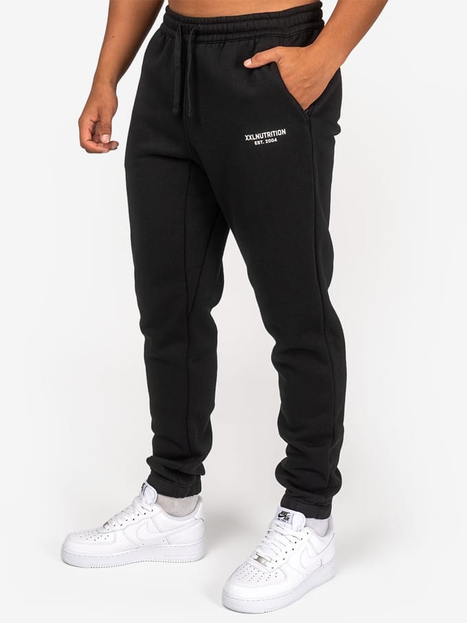 XXL Sportswear Athleisure Joggers - Black Zwart M