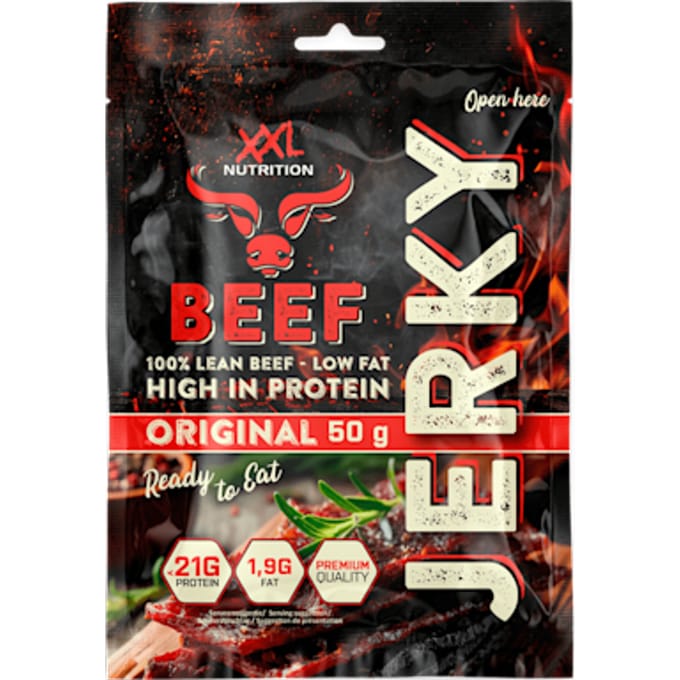 XXL Nutrition Beef Jerky Original 50 gram