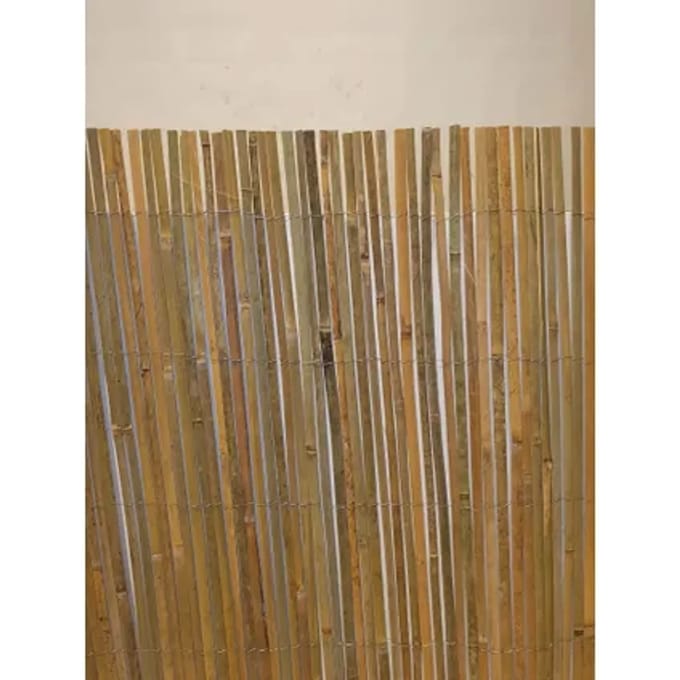 Viva- Gespleten Bamboemat Op Rol Ca.100 X 500cm