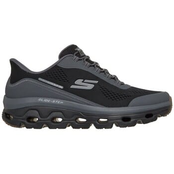 Skechers Heren Sneaker Glide Step Sole Glover Peak 237812 BKCC Black Charcoal