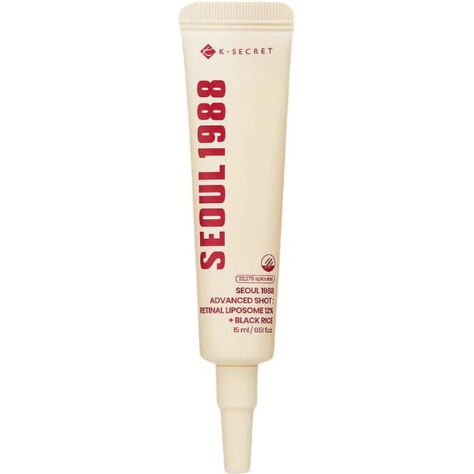 [K-SECRET] Seoul 1988 Geavanceerde Shot: Retinal Liposoom 12% + Zwarte Rijst 15ml white