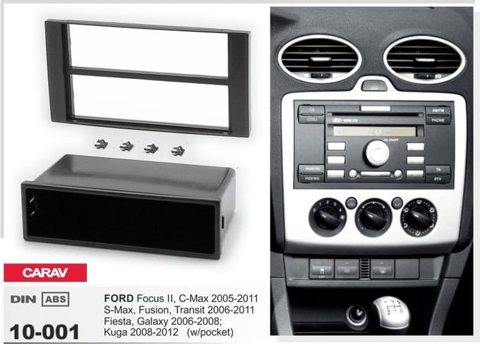 1-DIN AUTORADIO Kit Galaxy 2006-2008