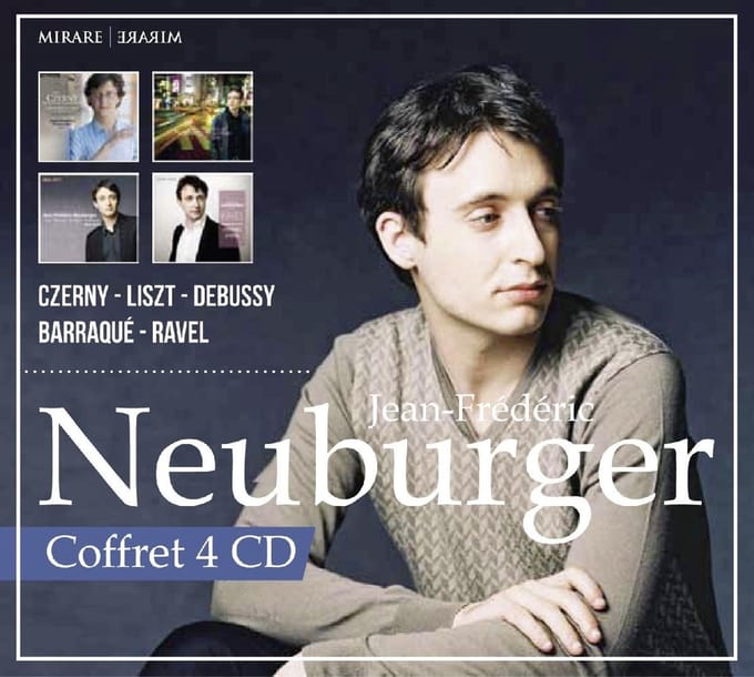 Jean-Frédéric Neuburger - Czerny | Liszt | Debussy | Barragqué | Ravel (4 CD)
