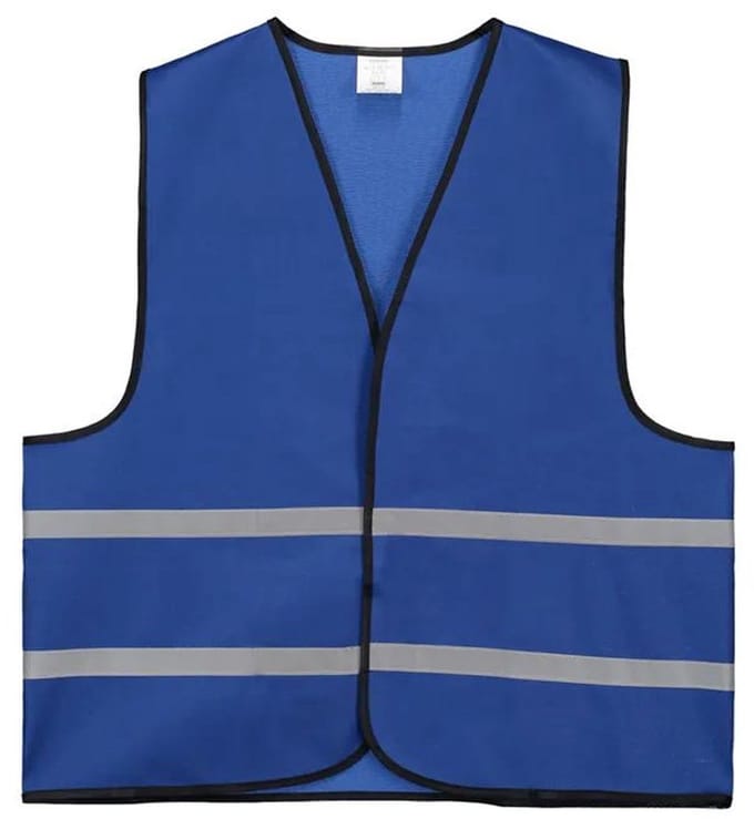 Blauw veiligheidshesje 1 stuk