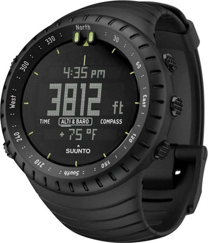 Suunto Core All Black - Multisporthorloge - Zwart