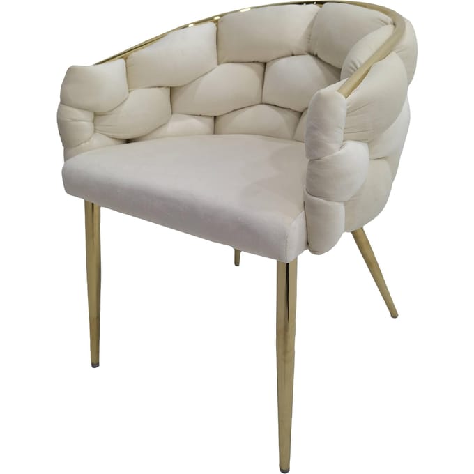 Set van 2 eetkamerstoelen Grace velvet | Underbar