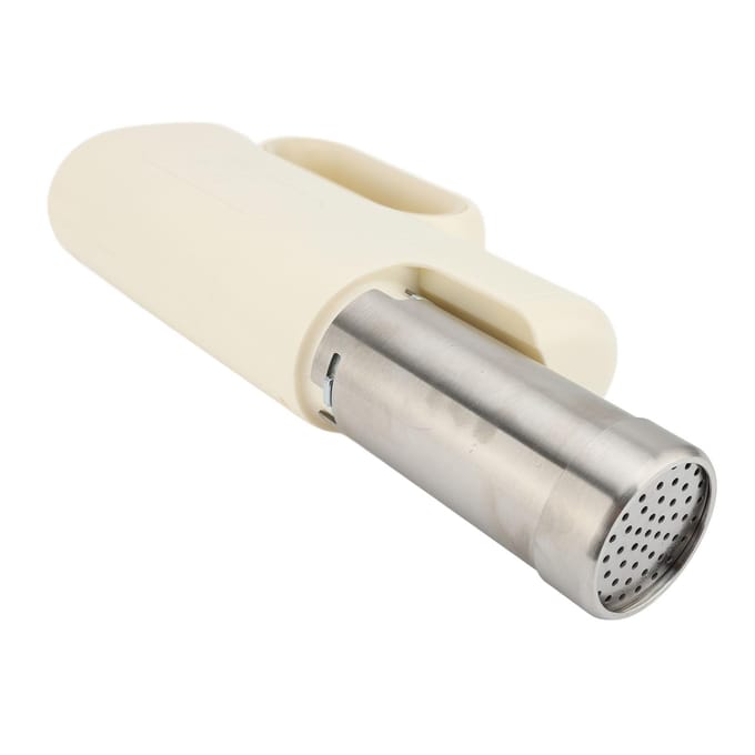 Handheld Elektrische Pastamaker 5 in 1 Draadloze Pastamachine Draagbare Noodlemaker met Vormen white