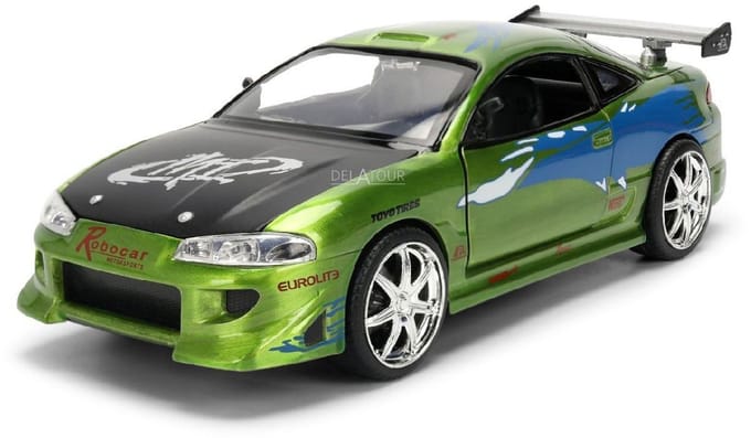 Brian´s Mitsubishi Eclipse Brushed Fast & Furious Jada