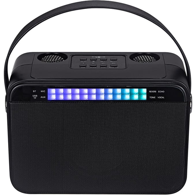 Haut-parleur multifonction sans fil Subwoofer BT Audio Son surround 8D Subwoofer puissant Multiple noir