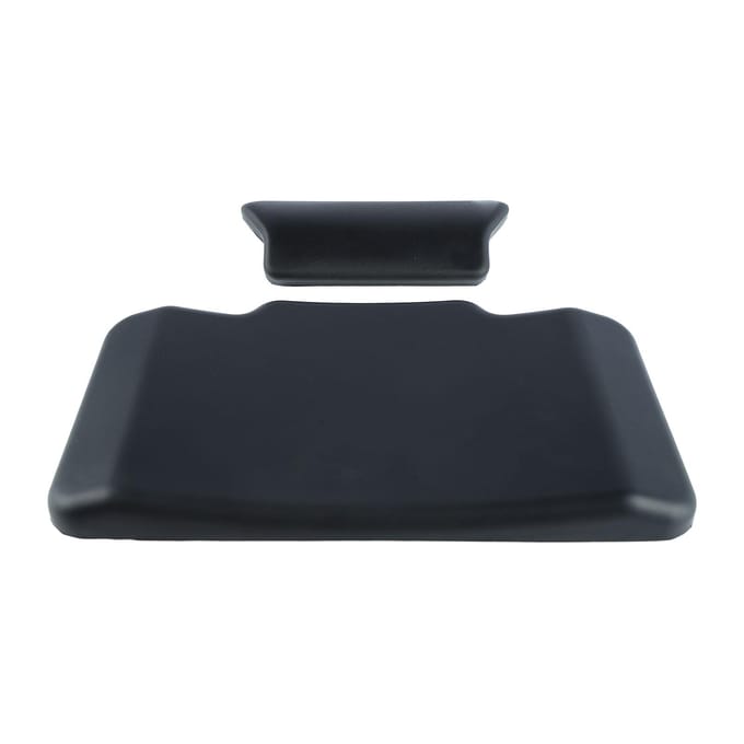 Motor Bagagebox Rugkussen PU Leer 3cm Dikte Topkoffer Passagier Rugleuning Steun black