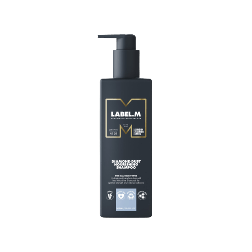 Label.M Diamond Dust Nourishing Shampoo - 1000 ml- Normale shampoo - Voor Alle haartypes -