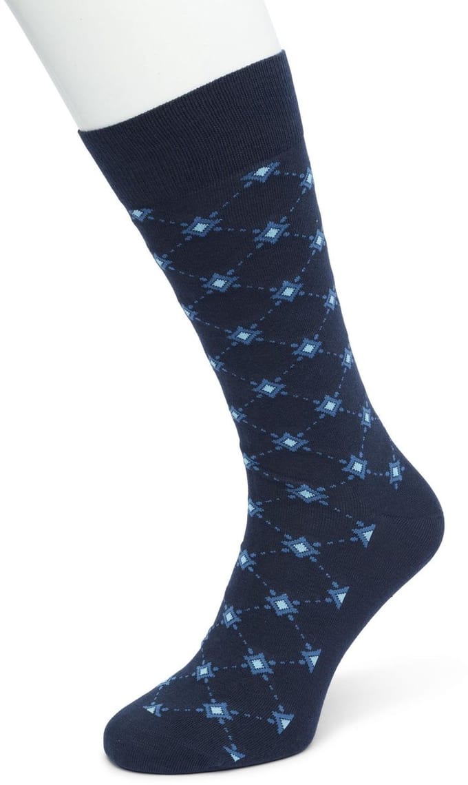 Bonnie Doon Sokken Litle Diamonds Navy BP222505