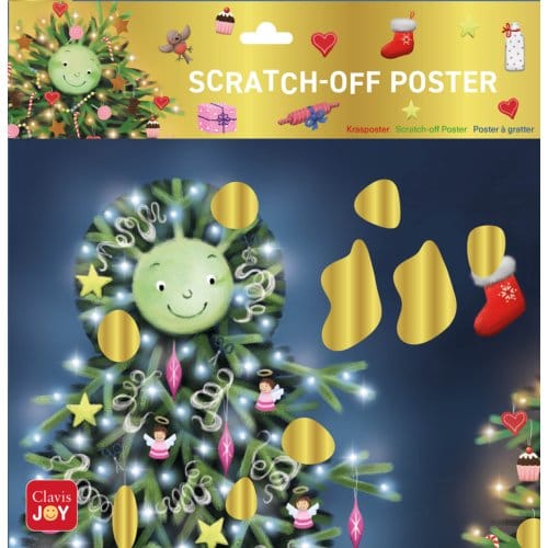 Scratch-Off Poster De Kleine Kerstboom