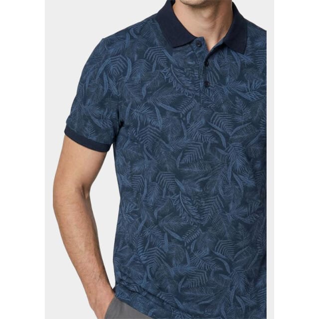 Bos Bright Blue Polo korte mouw axton polo 26108ax20bo/4001