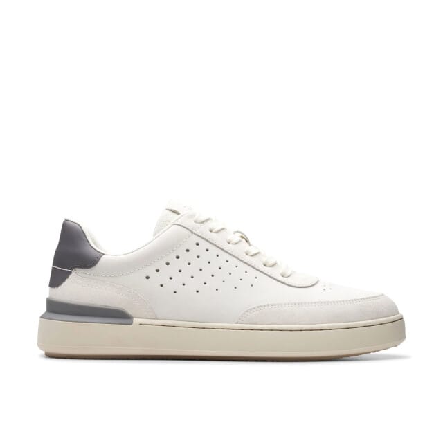 Clarks Courtlite Run - heren sneaker - Wit - maat 39.5 (EU) 6 (UK)
