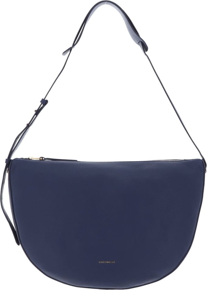 COCCINELLE Leren Schoudertas Lea Shoulderbag Mirtillo Blauw