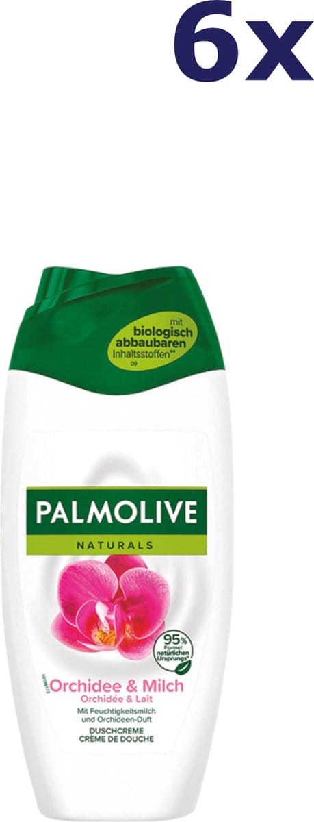 6x Palmolive Douchegel - Orchidee 250 ml
