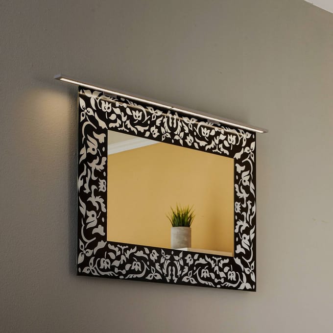 MCJ LED spiegellamp Espelho 80 cm aluminium 4.000 K