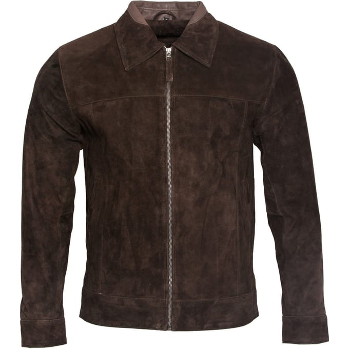 Retro geit suède bikerjack