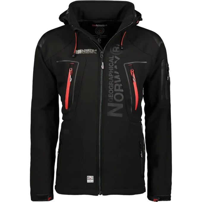 Waterproof jack met afneembare capuchon Geographical Norway Techno