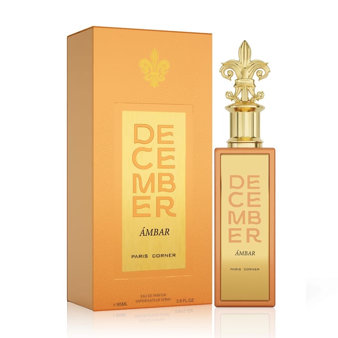 Paris Corner, December Ambar, Eau De Parfum, Unisex, 100 Ml