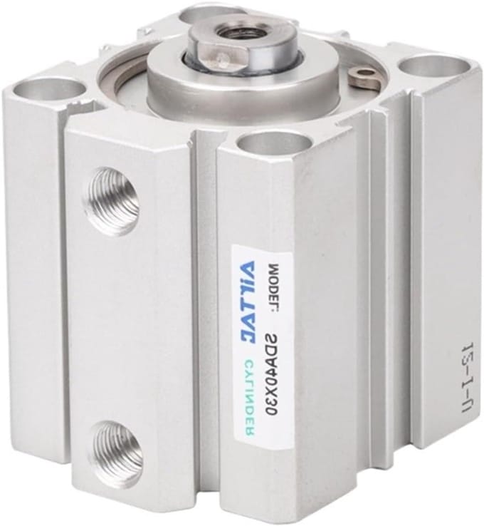 Luchtcilinder - Pneumatische Cilinder - Industriële Automatisering - Compact Ontwerp - 40 mm Boring - Metaal