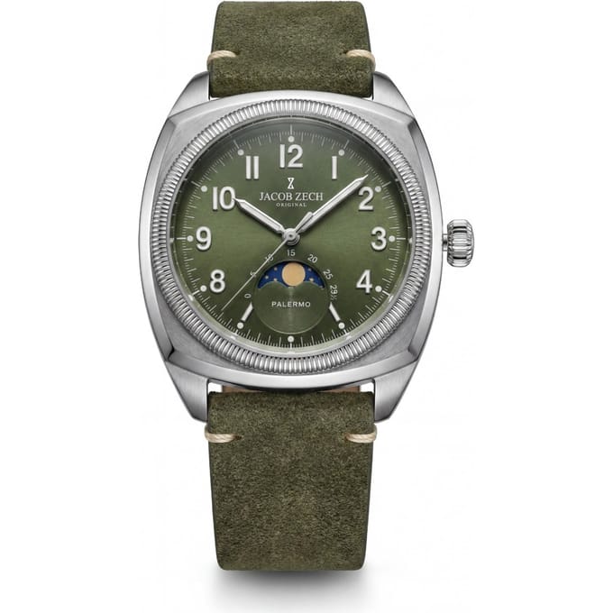 Jacob Zech - Heren Horloge Palermo - Groen