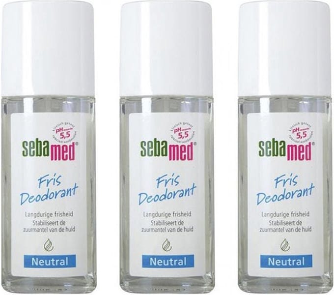 Sebamed Deodorant Spray Neutraal - 3x75ml