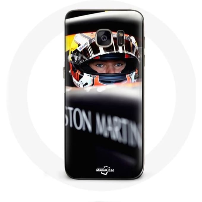 Hoesje - Samsung - Galaxy S7 - Formule 1 - Max Verstappen - Harde bescherming
