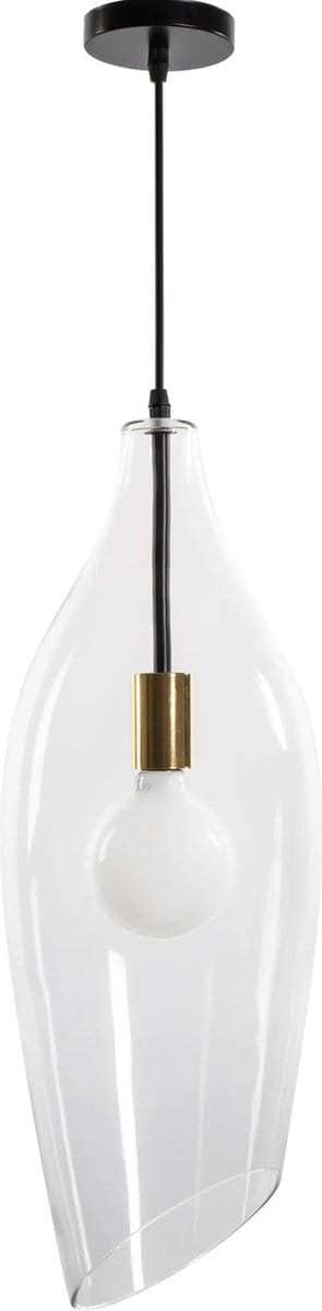 TooLight Moderne hanglamp - minimalistisch design - E27 fitting - zwart - 19.5 x 55 cm