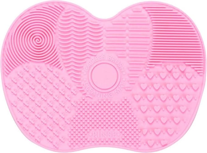 DW4Trading Reinigingsmat Voor Make-up Kwasten - Roze