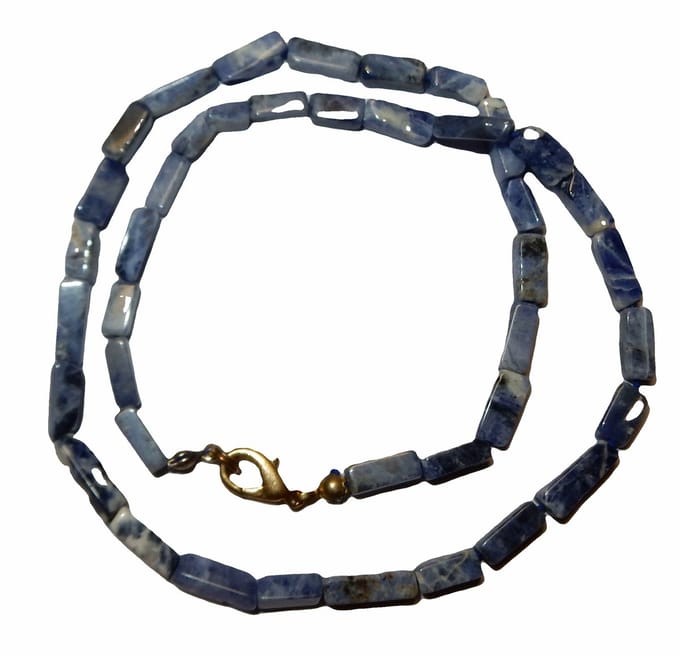Sodaliet Blokjes Collier