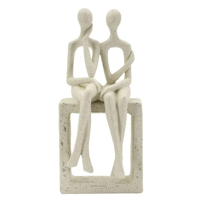 Decoratie Stons Pair Figurine 11,5×9×25 cm