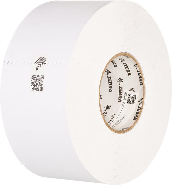 Zebra Z-Perform 1000T 190 Tag, labelrol, normaal papier, 86x54mm