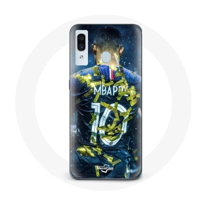 Coque pour samsung galaxy A30 Mbappé Foot