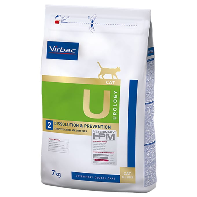 7kg Veterinary HPM Cat Urology Dissolution & Prevention Virbac Kattenvoer