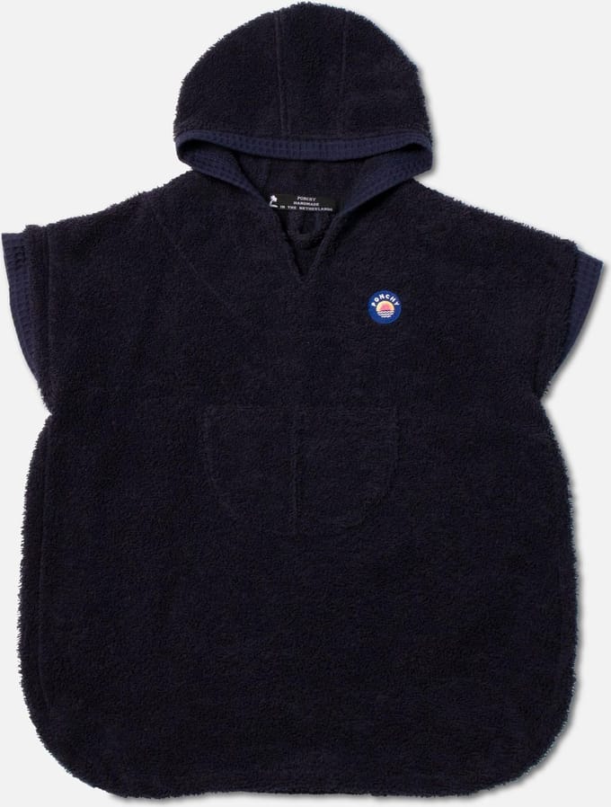 Ponchy - Azul Oscuro - Baby Standponcho - Klein - Badponcho