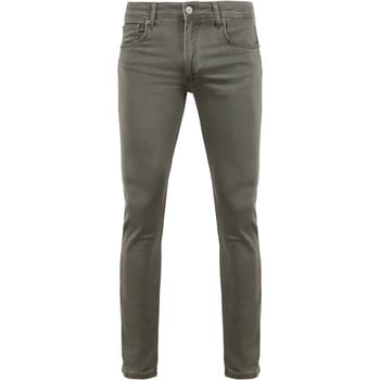 Suitable Kant Jeans Groen - Maat W 32 - L 34 - Heren