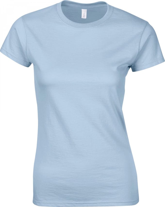 Gildan Softstyle® Fitted Ladies' T-shirt GI6400L - light blue - M