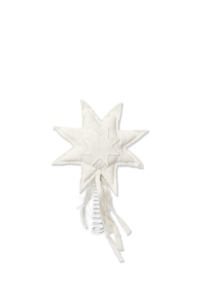 Ferm Living - Vela Sterren Kerstboom Top - beige