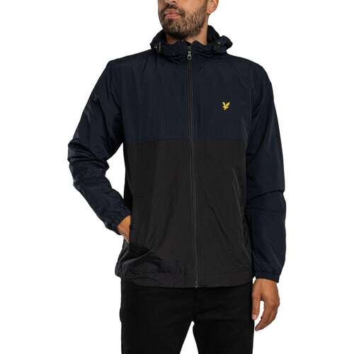 Windjack Lyle &amp; Scott Colourblock jas met ritssluiting