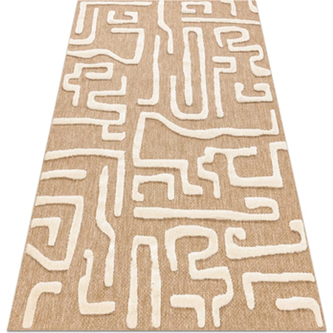 Kleden Rugsx SPARK 0711A beige / room tapijt - 80x150 cm