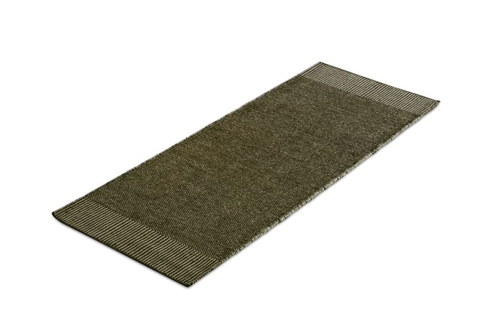 Woud Rombo Tapijt - mosgroen - 200 x 75 cm