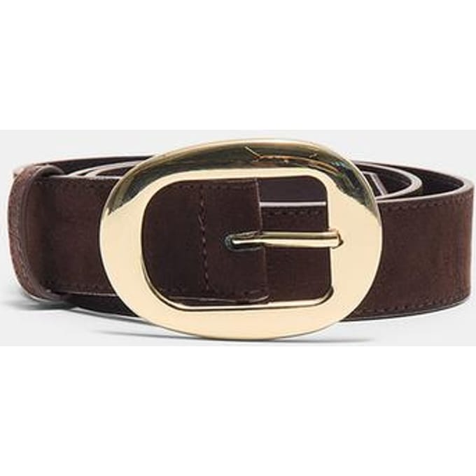 Stradivarius Riem met ovale gesp  Bruin 70