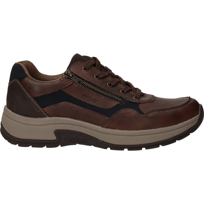 Rieker Sneakers bruin Leer - Maat 45