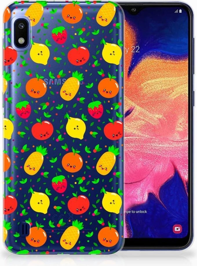 Samsung Galaxy A10 Siliconen Case Fruits