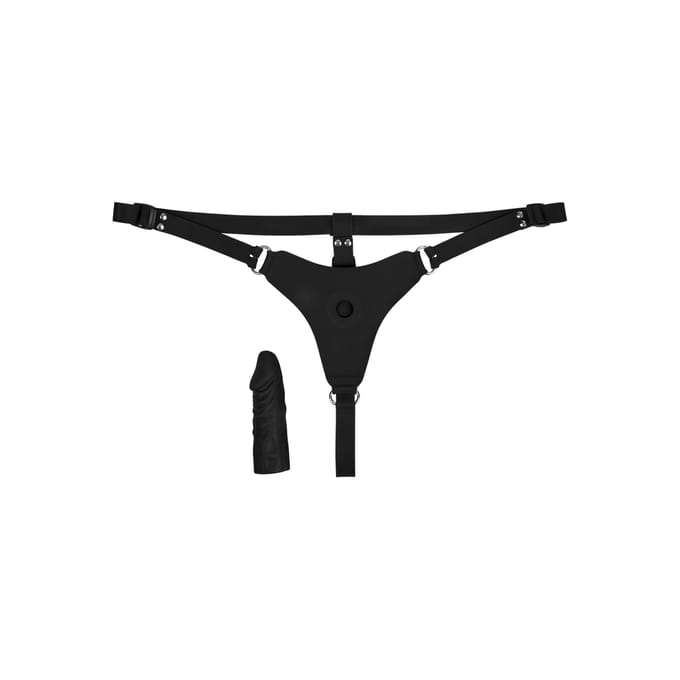 Strap -On harnas met natuurlijke dildo, 12 cm