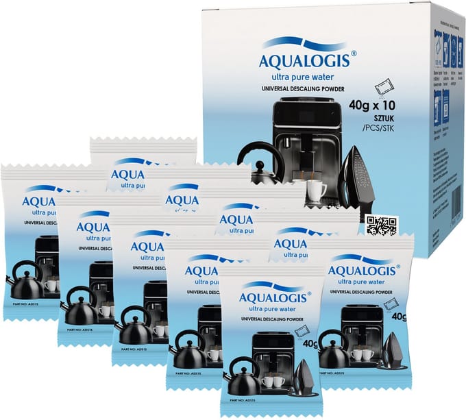 Aqualogis ADS2 - Ontkalker in Sachets - 10x 40g - Organische Verbinding