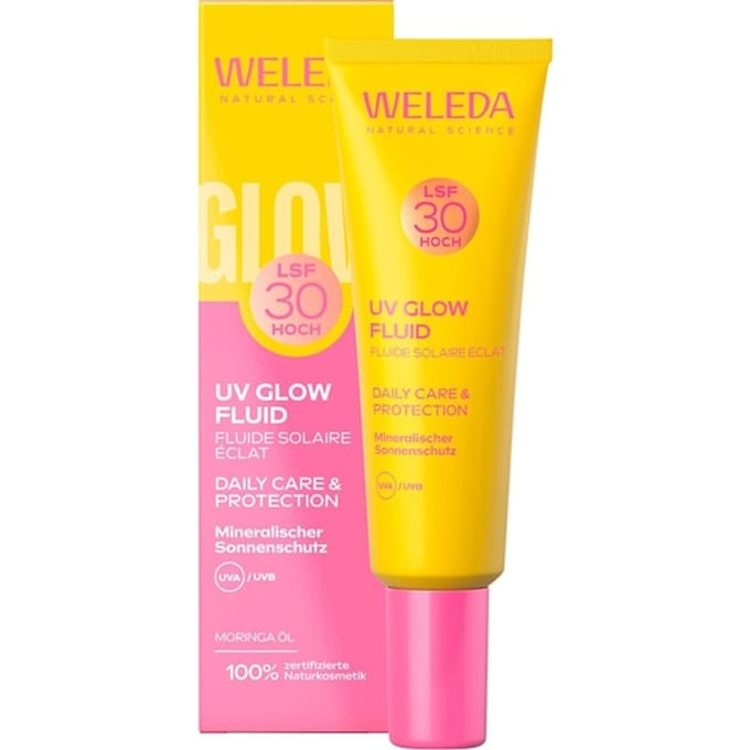 WELEDA Dagverzorging UV Glow Fluid LSF 30 Zon Unisex ml